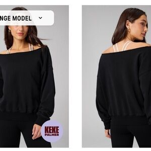 Fabletics off shoulder top